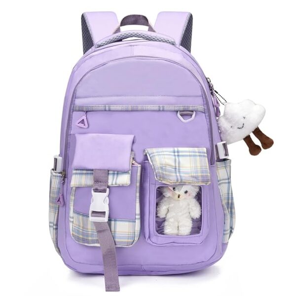 Tinytot 30Litre School Bag Water-Resistant Laptop& Travel Backpack - Unisex Large 19 Inches Multipurpose Travel Backpack for Boys & Girls, Men & Women- Ideal for College and School and office Use - Image 7